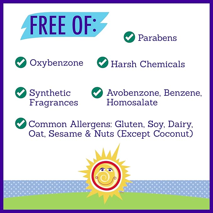 California Baby Super Sensitive SPF 30+ Sunscreen | Unscented | Mineral Based | Titanium Dioxide | Travel Size Baby Sunscreen for Face + Body | 1.8 oz