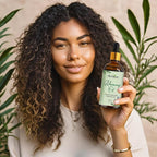 HERBION Naturals Rosemary Hair Oil, 3.4 fl Oz: Ultimate Hair Growth Oil, Infused with Essential Oils for Scalp and Hair Care, Hair Growth Serum with Lavender & Tea Tree, Glass Bottle