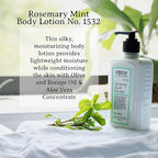 C.O. Bigelow Rosemary Mint Apothecary Duo Skin Care Gift Set, Body Wash & Body Lotion, Liquid Soap & Moisturizing Lotion, Set of 2, 10 Fl Oz