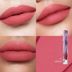 NEBULA VELVET LIP CREAM-Long Lasting Lip Stain, Waterproof and Transferproof Lip Tint, Matte Finish, Smooth Out Lip Lines, Lightweight & High Coverage, Stocking Stuffers (13 AQUILA)