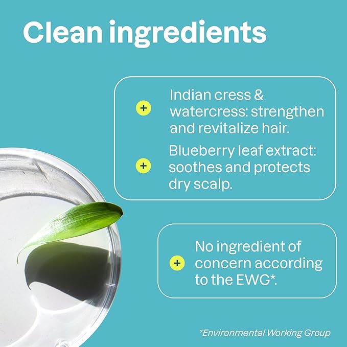 ATTITUDE Extra Gentle Hair Shampoo, EWG Verified, Soothes Dry Scalp, Naturally Derived Ingredients, Vegan and Plant Based, Unscented, 32 Fl Oz