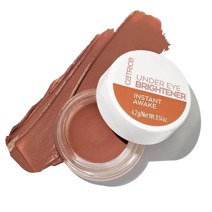 Catrice | Holiday Gift Set Under Eye Brightener & Setting Powder in 040 Dark Mocha + Magic Perfector Powder Puff Duo | Bright, Smooth & Long-Wear Finish