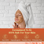 Envy Vitamin C and Turmeric Face Scrub - Clears Blackheads, Improves Dark Spots & Acne - Clean, Cruelty-Free Korean Skin Care for All Skin Types - Dermatologist Tested - 6.76 oz