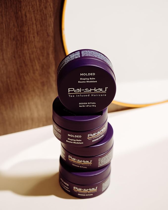 Pai-Shau Molded - Shaping balm - Long-Lasting Hold and Hair Nourishment - Easy Application for all Hair Styles - Flexible Hold Hair Cream for Styling & Protection