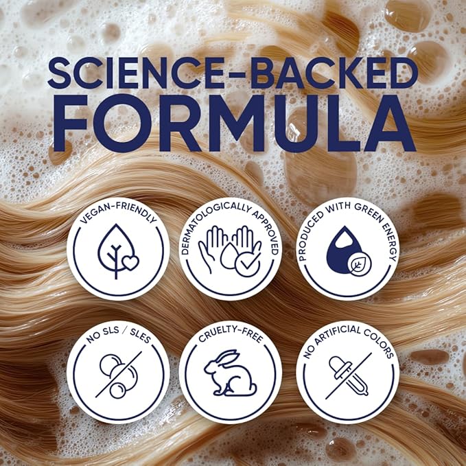 Moerie Ultimate Hair Growth Shampoo – For Longer, Thicker, Fuller Hair - Vegan Friendly Volumizing Hair Products – Paraben & Silicone Free – All Hair Types – Reverse Hair Loss – 8.45 fl oz, Double Set