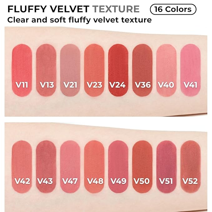 BBIA Last Velvet Tint MLBB Edition - Soft Creamy Matte Finish Lip Stain, Blur Effect & Velvety Texture, Long-Lasting, High Pigment, Non-Drying, Vegan, Korean Lip Makeup (V50 LONELY LIFE, Pack of 1)