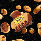 Kitsch BT21 Recycled Plastic Puffy Medium Hair Clips for Women, Medium Claw Clip for Thin & Thick Hair | Ideal Gifts for Women - SHOOKY, 1pc