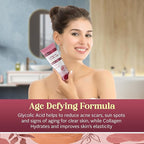 Envy Collagen & Glycolic Acid Face Scrub - Anti-Aging, Softening & Dark Spot Improving Exfoliating Scrub - Dermatologist Tested, Clean Beauty for All Skin Types - 6.76 Oz