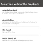Breakout-Free Mineral SPF 50 Face Sunscreen – Zinc Oxide, Non-Comedogenic Broad-Spectrum UVA/UVB Protection for Sensitive & Acne-Prone Skin | Lightweight, Hydrating, Matte Finish & Water-Resistant 52G