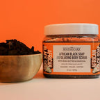 Body Scrub, Exfoliating-Nourishing-Refreshing-Smoothing Body Care 21 oz. (21 oz, African Black Soap)