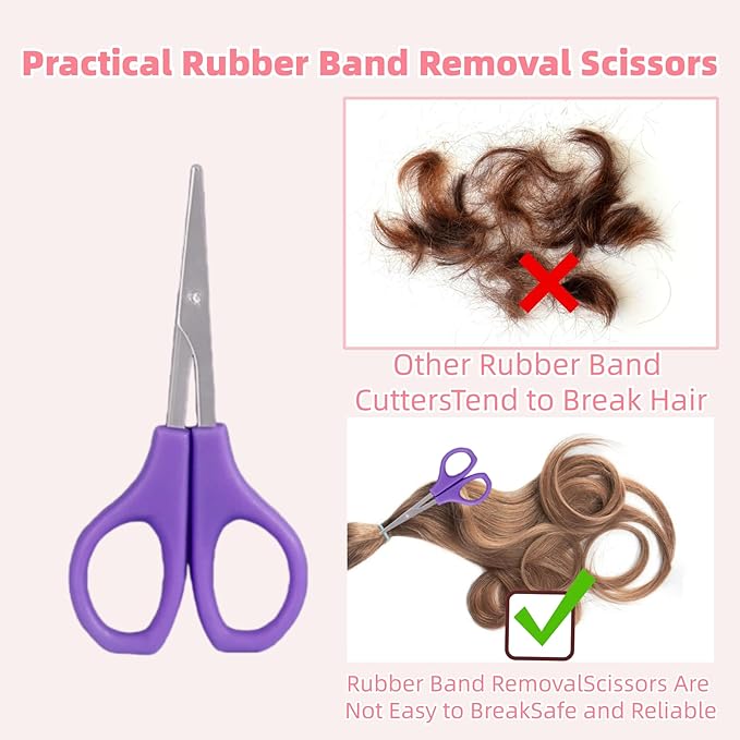 1256 pcs Hair Accessories for Girls Ponytail Holders Toddler Hair Ties with 30 pcs Mini Hair Clips 20 pcs Star Hair Clips