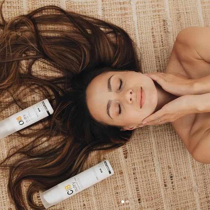 NAPURA C8 Moisturizing Conditioner Cream (6.76 fl oz) for Dry, Damaged Hair - Cashmere Proteins, Jojoba & Avocado Oils - Hydrates, Nourishes & Adds Shine