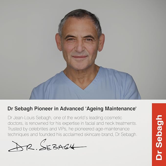 Dr Sebagh Lip Balm (0.5 fl oz) - Luxury Healing Lip Balm for Dry Lips & Chapped Lips - Intense Lip Hydration & Repair - Lip Moisturizer for Women and Men- Nourishing Lip Treatment & Lip Care Essential