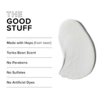 Blind Barber 30 Proof Hair Cream for Men - Styling Cream & Beard Tamer - Light Hold & Natural Shine - Paraben & Sulfate-Free, Water-Based Hair Products - Tonka Bean Scent (3.2 Fl oz)