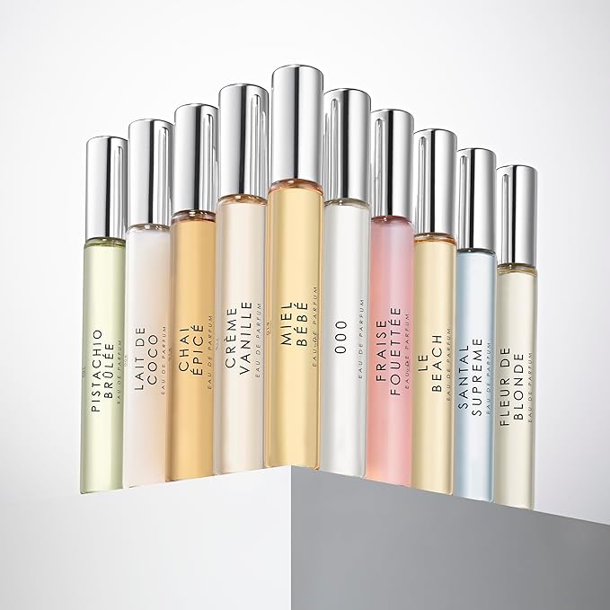 Le Monde Gourmand Coffret de Parfum 2 Box Set - 10 Mini Eau de Parfum Purse Sprays - Travel Perfume Sampler Discovery Gift Set for Woman, Vegan & Cruelty-Free