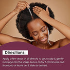 Seddy Itchy Scalp Relief Hair Oil - Scalp Treatment Oil, Instant Soothe, Anti Dandruff with Tea Tree & Peppermint Oil - Relieve Itchy, Dry Scalp - All Hair Types -For Men, Women, & Kids -1.7 Fl. Oz