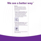 iVIZIA Eyelid Cleansing Wipes for Sensitive Eyelid Cleansing, Preservative-Free, Micellar, No Rinse, Gentle Eye Makeup Remover, 20 Sterile Single-Use Wipes for Eyelids Packaging May Vary