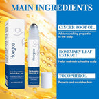Hair Nourishing Serum Roll-On - Revitalizes & Strengthens Weak Hair to Reduce Hair Fall & Boost Growth, Daily Scalp Care Treatment with Rosemary Oil for Men & Women