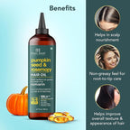 Botanic Hearth Hair Oil for Hair Growth | Strengthening Dry, Frizzy, Damaged Hair & Scalp Treatment | No Parabens or Harmful Sulfates | All Hair Types | Rosemary & Pumpkin Hair Oil - 6.7 Fl Oz