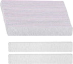 21 Pcs Nail File 100/180 Grit Nail Files,Gray Double Sided Emery Boards,Professional Nail Files for Natural and Acrylic Nails