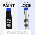 Blue Squid PRO Blue Face Paint Stick - Waterproof Blue Body Paint for Skin Adults & Kids Eye Black Baseball, Eyeblack Softball - Hypoallergenic Twist-Up Non-Toxic Makeup Stick for Cosplay, Sports, SFX