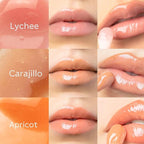 SARELLY, Lip Gloss + Shimmer, Lychee Mojito & Dazzling Flakes, Makeup, Vegan Lip Shine, Sarelly Creative Lab