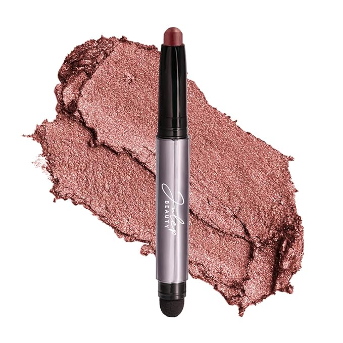 Julep Eyeshadow 101 Cream-to-Powder Waterproof Shadow Stick – Red Wine Shimmer – Long-Lasting, Crease-Proof, Warm Red Shimmer Cream Eyeshadow with Built-in Smudger