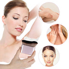 Soft Body Makeup Brush Portable Self Tanning Brush Self Tanner Face & Body Makeup (Pink Rose Gold)