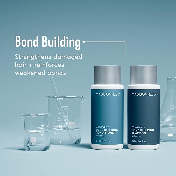 Madison Reed ColorSolve Bond Building Shampoo – Strengthens Damaged Hair, Protects Color, Sulfate-Free Cleanser for Color-Treated, Dry & Breakage-Prone Hair, 8 oz
