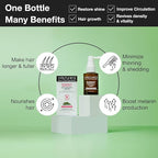 Soulflower Rosemary Redensyl Hair Growth Serum | 3% Redensyl, 4% Anagain, Melanogray, Caffeine, Biotin, Keratin, Tea Tree, Chia Seeds, Rice Water | Men, Women | 30 ml