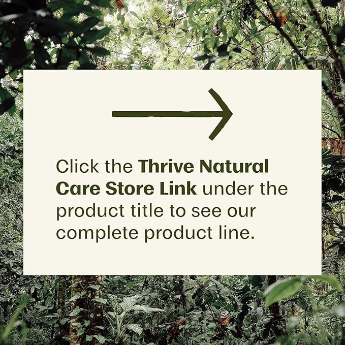 Thrive Natural Care Reef Safe Sunscreen SPF50 - Hawaii 104 Reef Act Compliant - Mineral Sunscreen Non-Nano Zinc Oxide - Vegan, (5.8 Oz (Pack of 1))