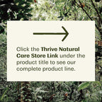 Thrive Natural Care Reef Safe Sunscreen SPF50 - Hawaii 104 Reef Act Compliant - Mineral Sunscreen Non-Nano Zinc Oxide - Vegan, (5.8 Oz (Pack of 1))