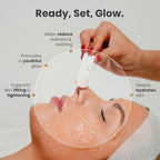 CO2Lift - Carboxy Gel Single Treatment - Face Mask Skin Care - Under Eye Treatment for Puffy Eyes & Dark Circles - Tighten & Brighten Face Eye Area - Hydrating Face Masks - Gift for Mother's Day