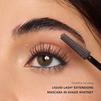 Thrive Causemetics Liquid Lash Extensions Mascara 3 Pack, Tubing Thrive Mascara Lengthening, Volumizing & Curling, Smudge Proof, No Clumping or Flaking, Vegan & Cruelty Free, Whitney (Charcoal Grey)