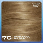 Clairol Nice'n Easy Permanent Hair Dye, 7A/7C Dark Ash Blonde Hair Color, Pack of 1