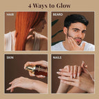 Dubai Premium Elixir - Moroccan Argan Oil for Hair & Skin - Lightweight Hair Oil for Dry Hair - Hydrating Body Serum - Boosts Shine, Smooths Frizz, Moisturizes Skin - 100 mL (3.38 Fl Oz)