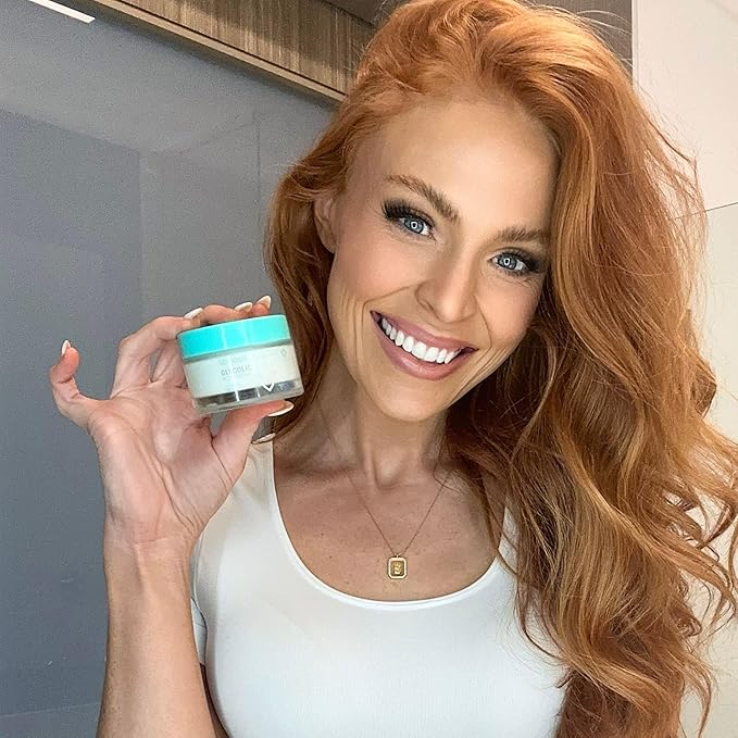 Serious Skincare - Glycolic Facial Moisturizer Cream for Hydration & Exfoliation, Texture Refining for Lines, Wrinkles, Pores, Face Discoloration, Skin Balancing Blue Tansy - Anti-Aging, 1.7 Fl. Oz.