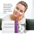 WILMA SCHUMANN Collagen Under Eye Patches, Dark Circle & Wrinkles Under Eye Mask, Pack of 5