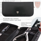 3 Swords Germany - Brand Quality Professional Toe Nail Nipper Clipper Set Stainless Steel Wave Nipper, Head Cutter, Nail File with case for ingrown Toe Nails, Manicure Pedicure by 3 Swords (196)