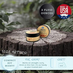 Smooth Viking Forming Cream - High Hold Styling Cream for Matte Finish, Men's Hair Products, Hair Paste for Short, Curly and Long Hair, Made in USA, 2oz