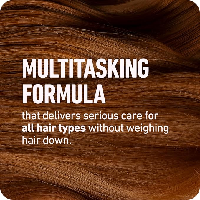 Boldify Leave In Conditioner and Heat Protectant - Hair Serum for Blow Dry and Styling, Nourishing Leave In Serum for Women & Men - Lightweight Thermal Protection to 450F with Biotin