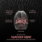 Millennium Tanning Forever Dark, Black Mattifying Instant Bronzer, Tanning Lotion, 13.5 Ounces