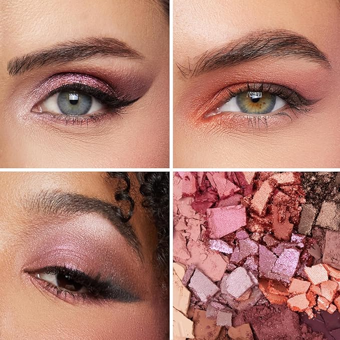 OFIR Shimmer 12-Shade Eyeshadow Palette | Buildable Pigment Adds Depth | Talc Free Eye Shadow Palette Makeup | Lightweight Powder Enhances Radiant Looks (Quiet Bloom)