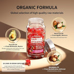 Hair Oil 50 Capsules - Hair Vitamins A C E Pro B5 - Hair Treatment Serum - Hair Serum for Frizzy and Damaged Hair - Argan & Avocado Oil - Leave in Conditioner for Women & Men