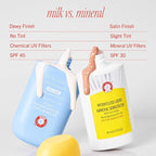 First Aid Beauty - Hydrating Sunscreen Milk with Colloidal Oatmeal, Broad Spectrum SPF 45, Non-comedogenic SPF Formula Helps Nourish Skin with Organic UV Filters & Glycerin, 24-hour Hydration, 1.7 oz