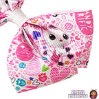 Gabby's Dollhouse Hair Bows - Hair Accessories Gift Set - 7 Pcs 4 Inch Bundle for Girls Different Character on each Hair Clip Kids Bow - Alligator Clip - Ages 3 +