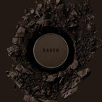 Joey Healy Luxe Brow Powder, Natural and Soft Definition Eyebrow Powder, Waterproof Brow Makeup Formula, Raven (Charcoal)