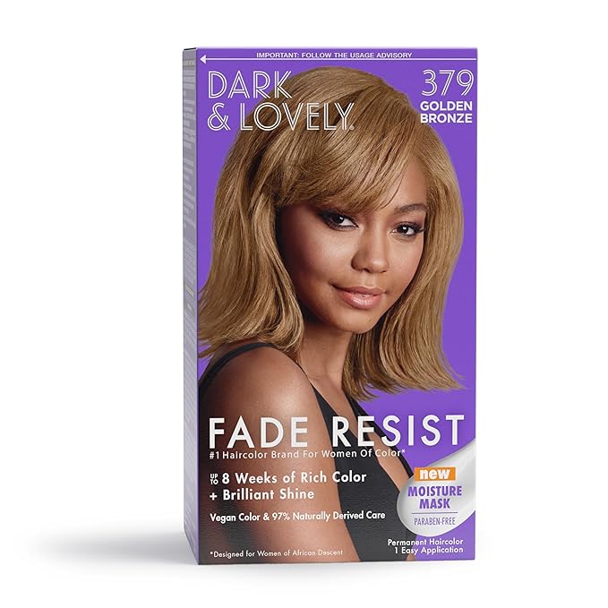 SoftSheen-Carson Dark and Lovely Fade Resist Rich Conditioning Color, Golden Bronze 379
