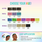 Punky Pastel Temporary Hair Color Spray, Perfectly Peacock, Spray-On Hair Color, Fast-Drying, Non-Sticky, Travel Size Hair Dye for Instant Vivid Hair Color, 3.5 oz, 1-Pack