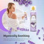 Lavender Luxury Body Spray For Women, Womens Perfume Fragrance Body Mist & Sprays, Women's Woodsy Scented Gifts & Presents, 8 oz Fine Mist Spray Bottle